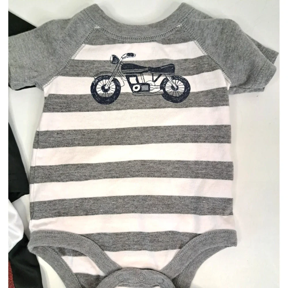 Lot‎ of Baby Boy Clothing 0-3 Months Carter's CIRCO Reebok Short Sleeves